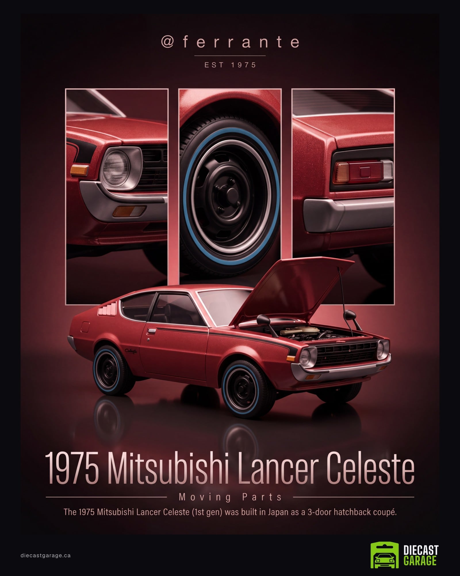 A Triptych studio poster from a collector's garage