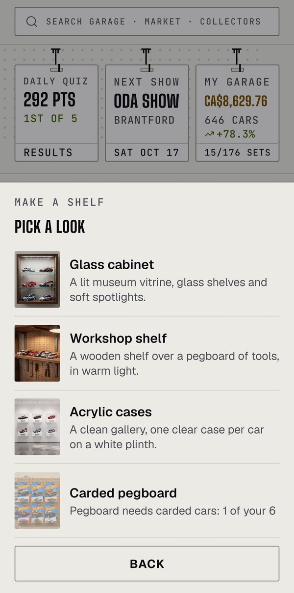 Make a shelf: four looks to pick from